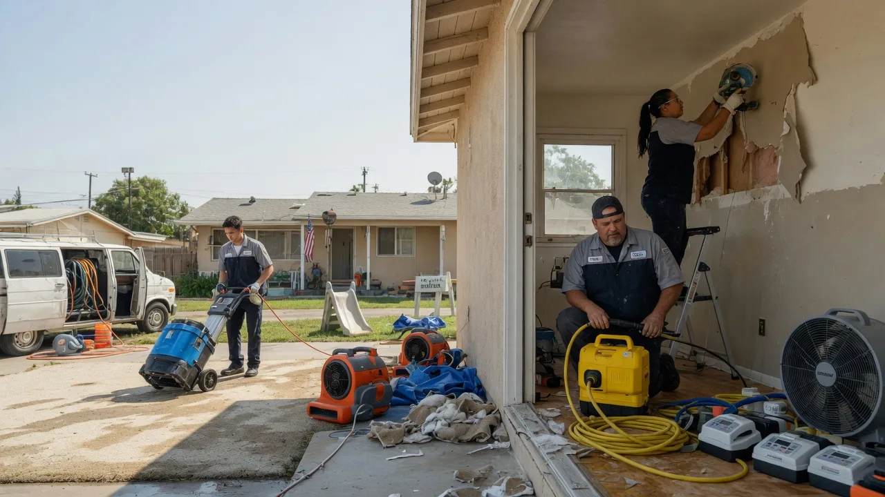 Water Damage Restoration in Santa Rosa, CA near me